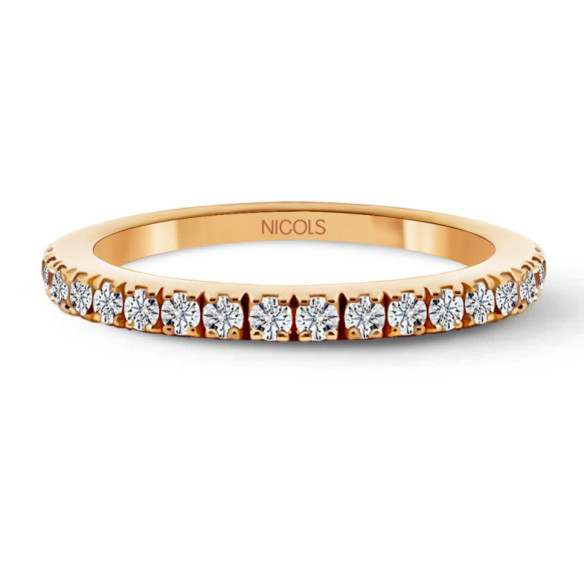 Anillo Diamantes Dafne Band - Brillant