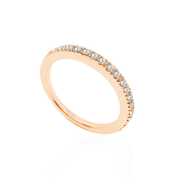 Anillo Diamantes Dafne Band - Brillant