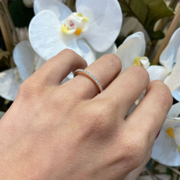 Anillo Diamantes Dafne Band - Brillant