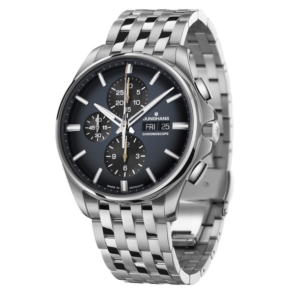 Junghans Meister S Chronoscope English Date - Junghans Meister