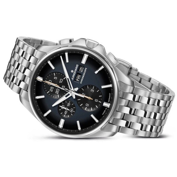 Junghans Meister S Chronoscope English Date - Junghans Meister