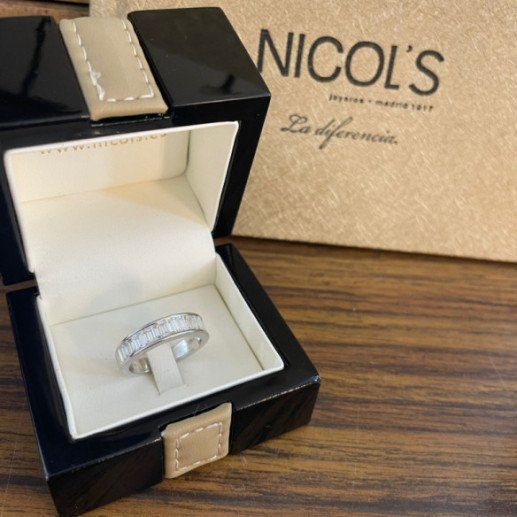 Anillo Alianza Abelia 1.40 - Talla Baguette 2