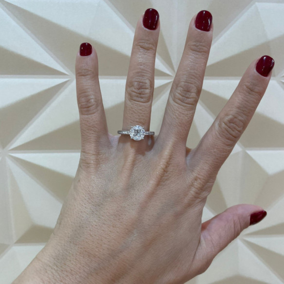 Ring Pedida Frühling Liebe - Verlobungsringe Rosette