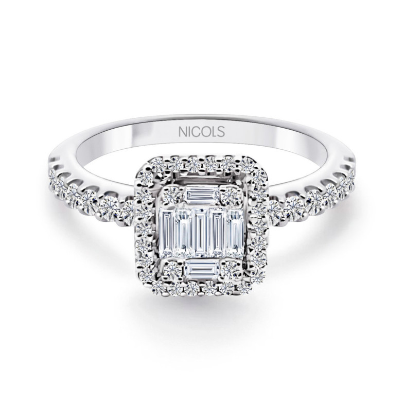 Engagement ring ANNIVERSARY WEDDING BAND - anniversary