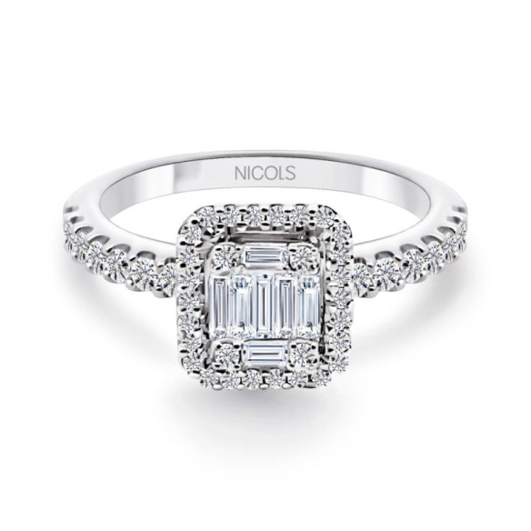 Engagement ring ANNIVERSARY WEDDING BAND - anniversary