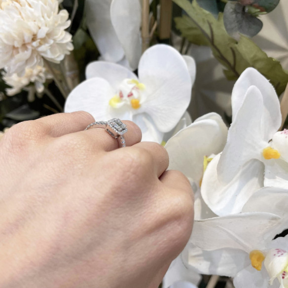 Anillo Compromiso Aniversario Wedding Band - aniversario