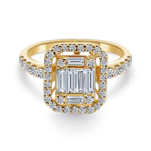 Anillo Diamantes Aniversario Wedding Band - diseños vintage