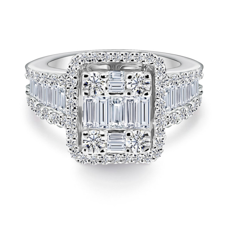 Jubiläum Diamant Ring Hochzeitsband - RINGE
