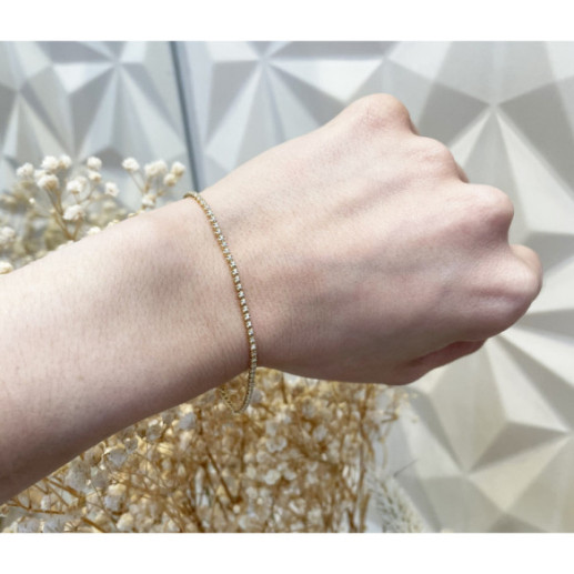 Pulsera Diamantes Riviere Garras 0.30Ct - Bracelets de diamant