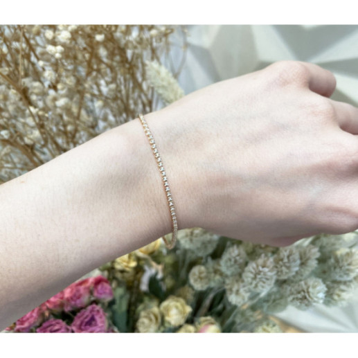 RIVIERE Round Diamonds Bracelet 0.30ct. - Diamond bracelets 2