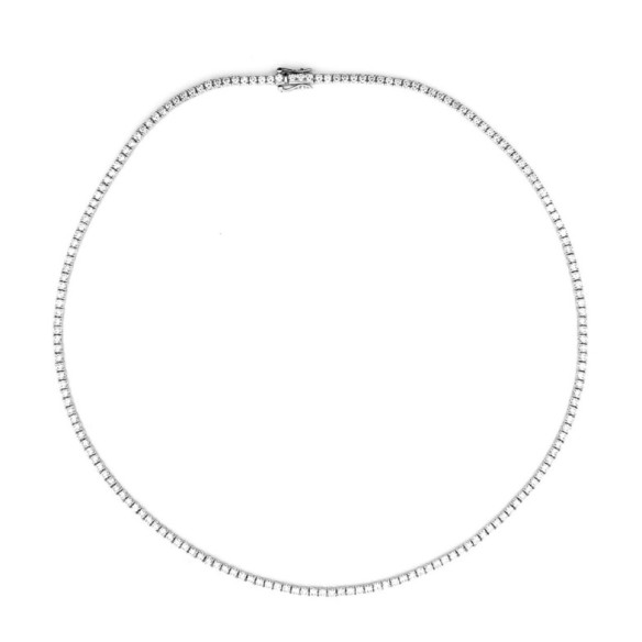 Collar Diamantes 7ct Riviere 43cm Jackie - Collares Riviére Diamantes