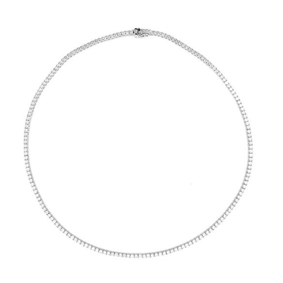 Collar Diamantes 9ct Riviere 43cm Jackie - HALSKETTEN
