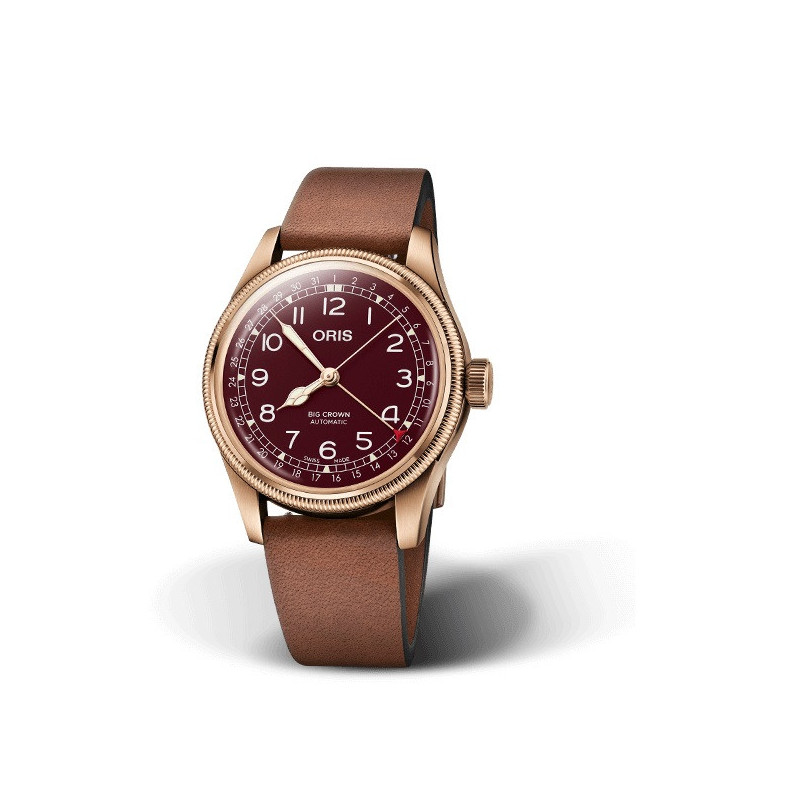 Oris Data del puntatore in bronzo grande corona - Oris Grande corona