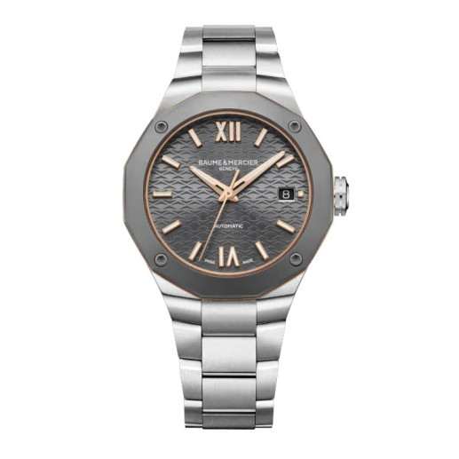 Baume Mercier Riviera 36Mm Acero Y Titanio Automatico - Relógios