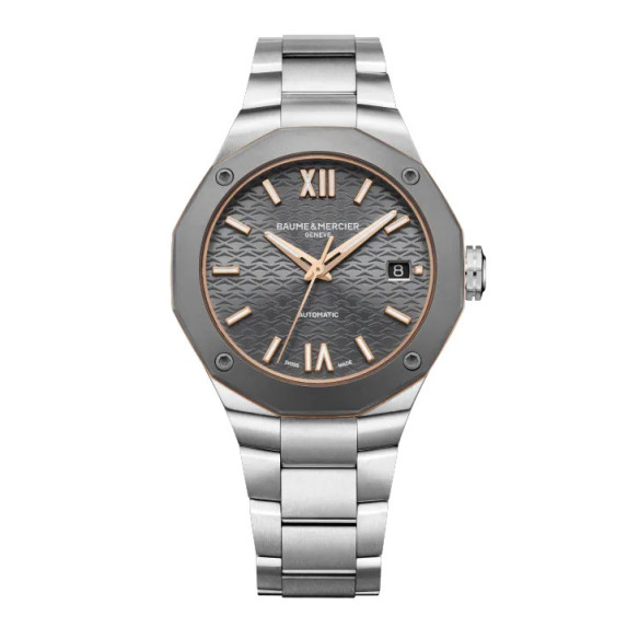 Baume Mercier Riviera 36Mm Acero Y Titanio Automatico - Uhren