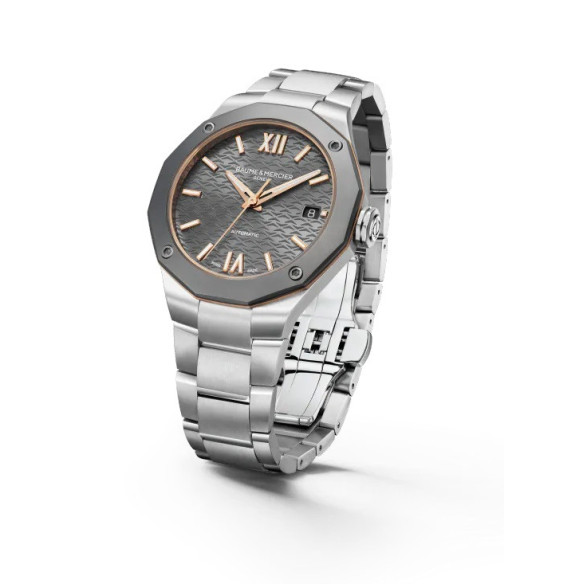 Baume Mercier Riviera 36Mm Acero Y Titanio Automatico - Uhren