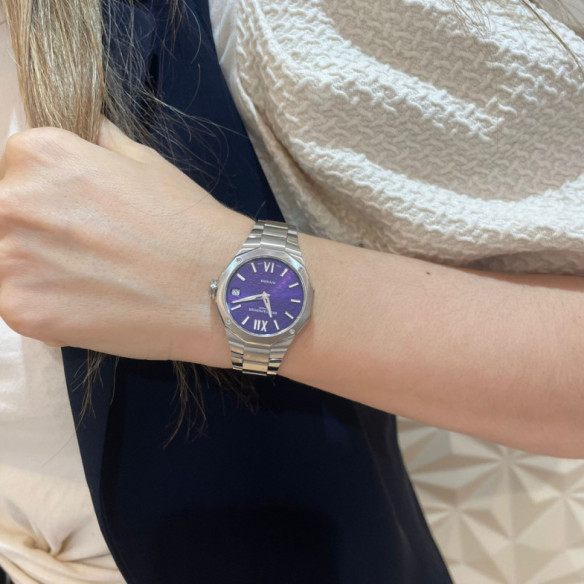 Baume Mercier Riviera 33Mm Cuarzo - Baumer & Mercier