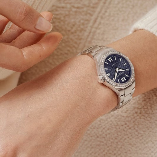 Baume Mercier Riviera 33Mm Quartz Diamonds - Baumer & Mercier 2