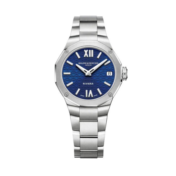 Baume Mercier Riviera 33Mm Cuarzo - Baumer & Mercier