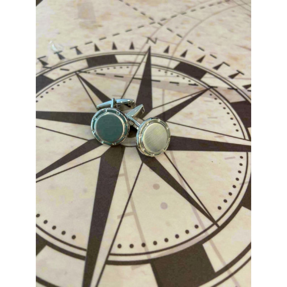ENGRAVABLE Silver Cufflinks - Cufflinks to Engrave