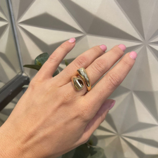 Anillo Tu Y Yo Maxi Oro Amarillo - ANILLOS 2