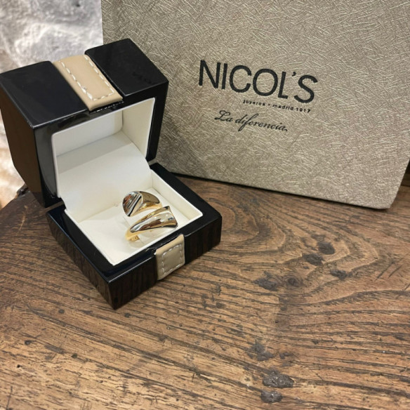 Anillo Tu Y Yo Maxi Oro Amarillo - ANILLOS