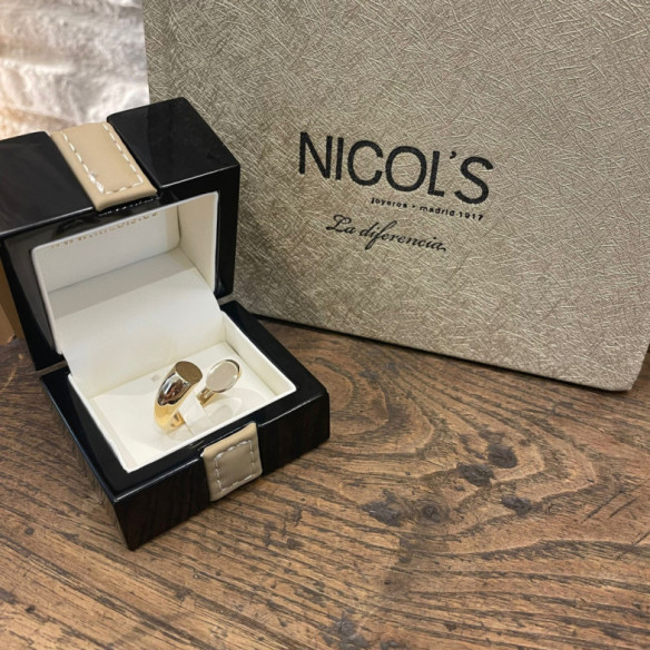Anillo Tu Y Yo Midi Oro Amarillo - Bagues d'or sans pierres