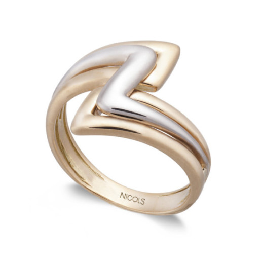 Anillo Oro Basic Gold Picos - Anillos de Oro Sin Piedras