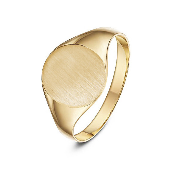 Sello Oro Rosa Mate Redondo Clasico - Homme sonne des timbres