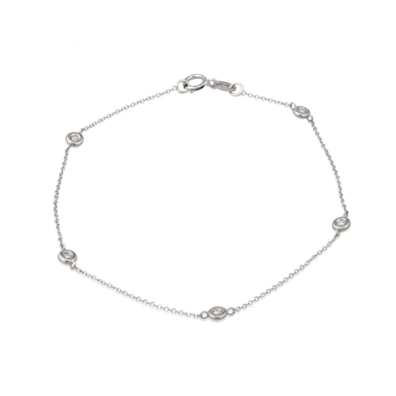DIAMONDS GOLD Bracelet 5 Spot - BRACELETS