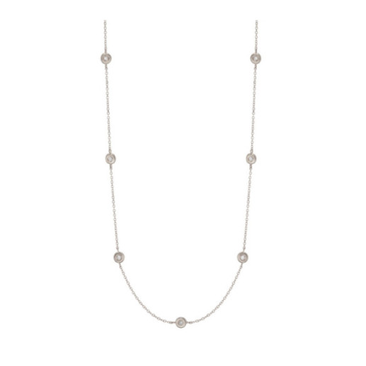 Gold Halskette Diamanten 7 Spot - HALSKETTEN