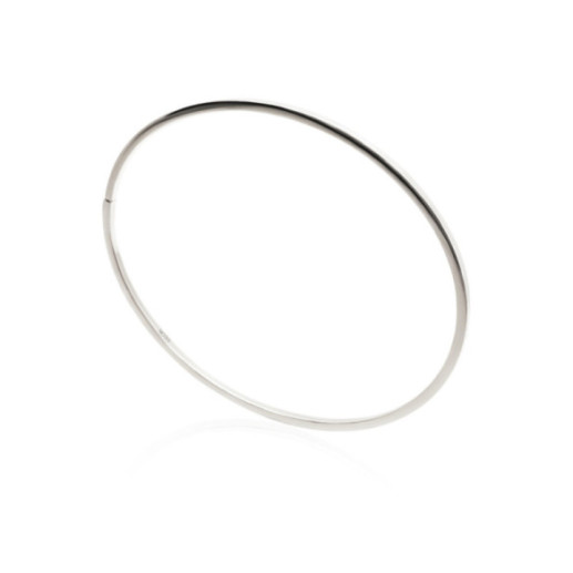Pulsera Tubo Cuadrado Oro Blanco - Goldarmbänder