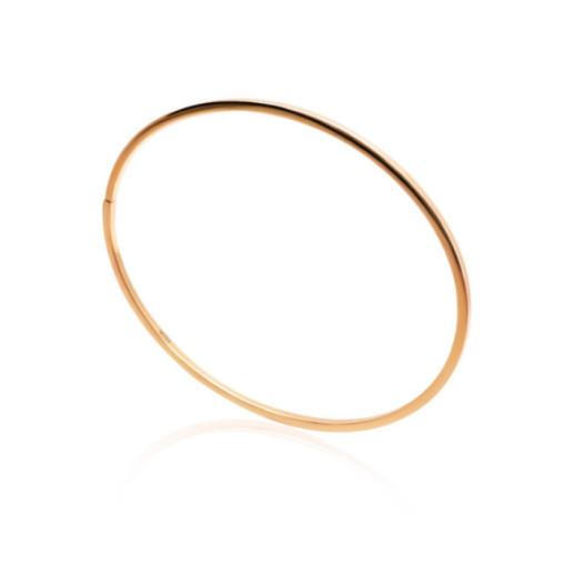 Pulsera Tubo Cuadrado Oro Rosa - Goldarmbänder