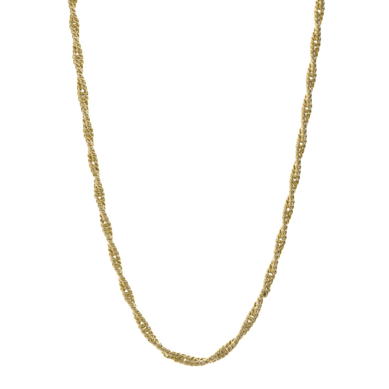Cadena Oro 18K Cordón Entrelazado 60Cm - Correntes de ouro homem