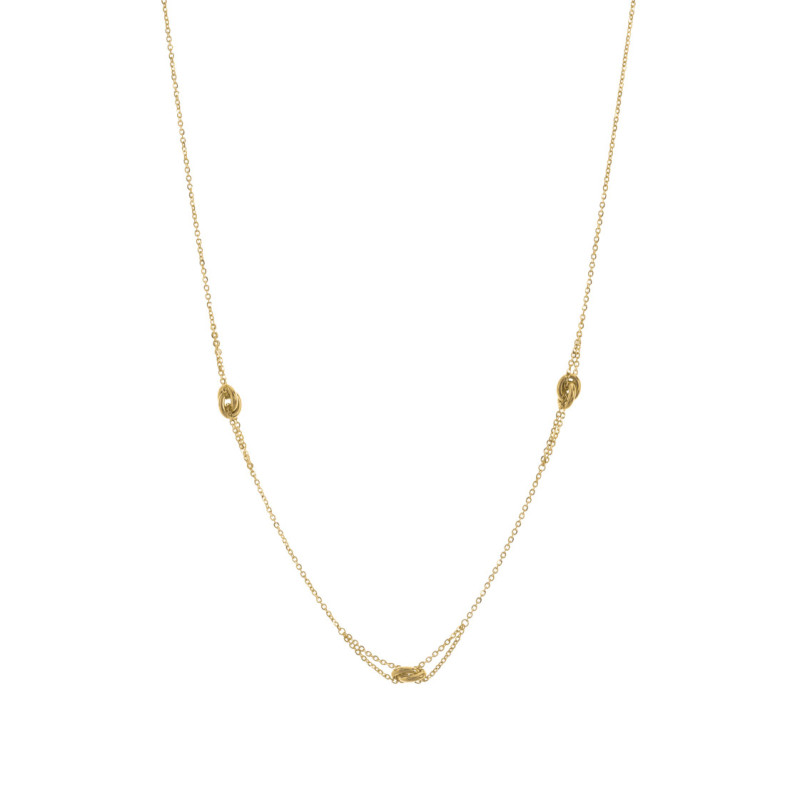 Collar Oro Doble  Amor Libre - COLLARES