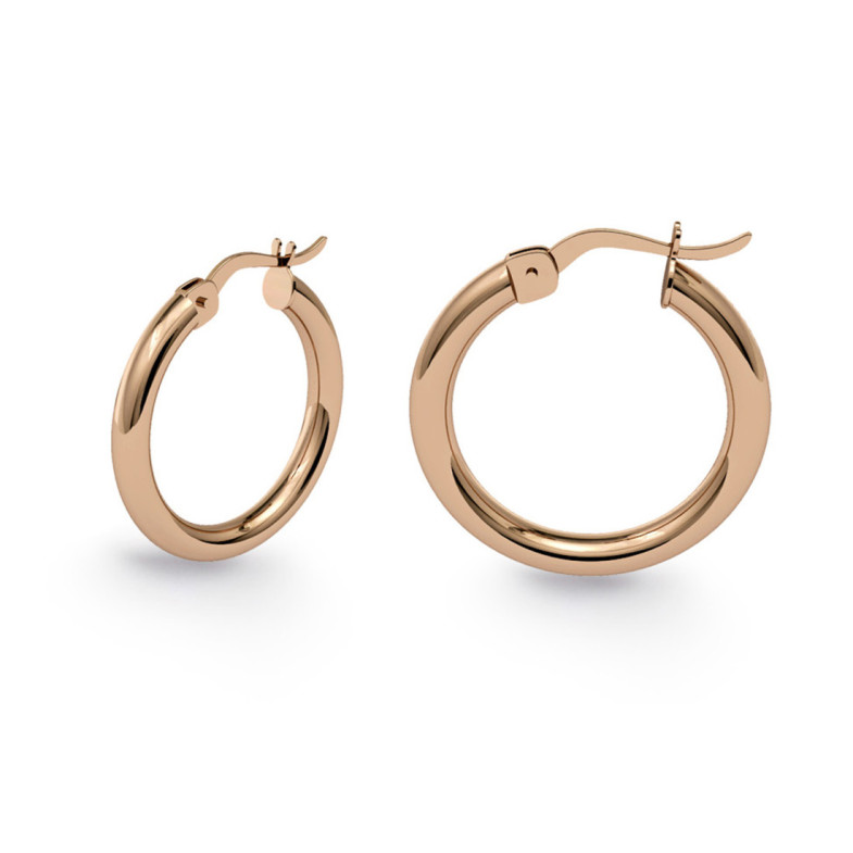 BASIC Creole Hoop Earrings GOLD - Hoops