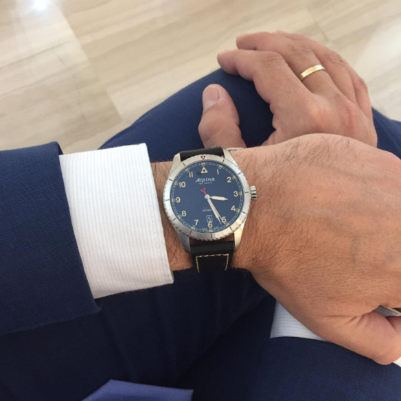 Alpina Startimer Pilot Automatic 41Mm - Alpina Startimer