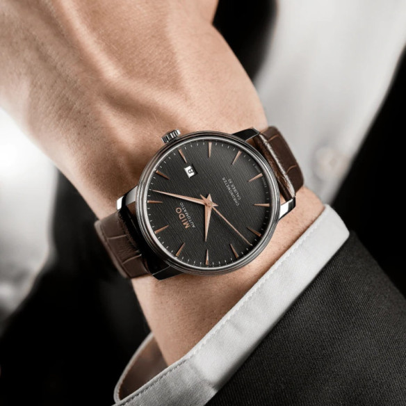 Mido Baroncelli Chronometer Silikon Gent - Baroncelli