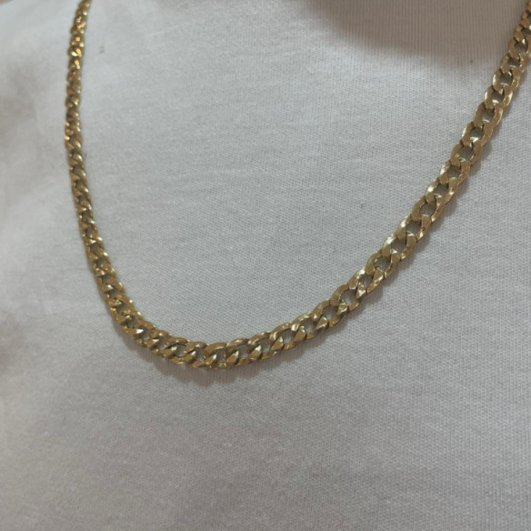 Cadena Oro Hombre Gold 5Mm 60Cm - Cadenas de Oro para Hombre