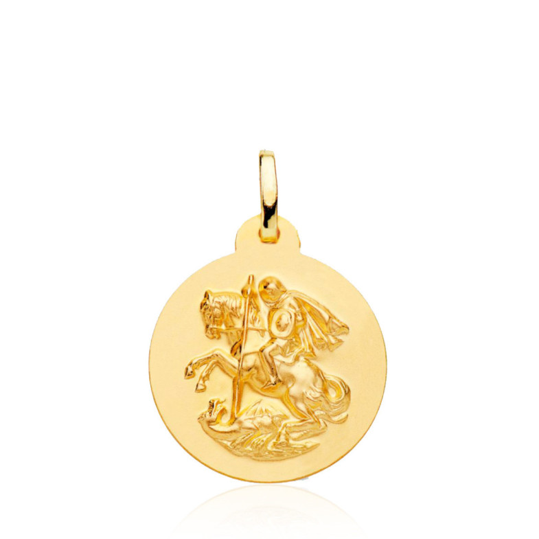 Medalla San Jorge 20Mm 18K - Medalhas de Santoral