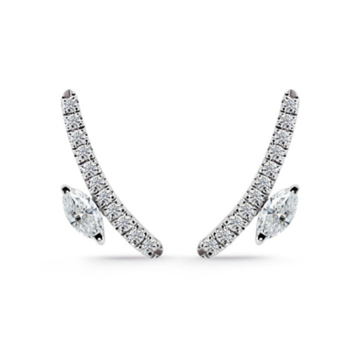 Mumite Climbing Earrings 0.36 Ct - Climbing earrings