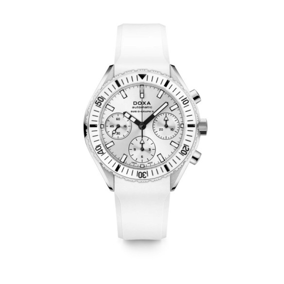 Doxa Sub 200 C-Graph II Whitepearl - DOXA