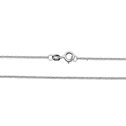 Cadena Oro Blanco Forzada 1.7mm 18K 45cm - Goldketten 2