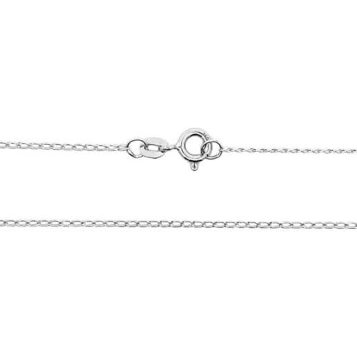 Cadena Bilbao Oro Blanco 18K 1.2mm 45cm - Goldketten 2