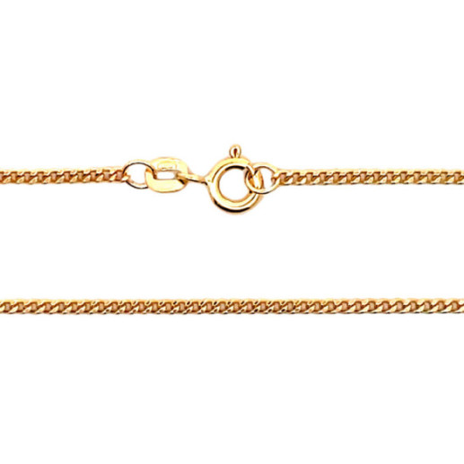 Cadena 60 cm Oro 18K 1.7mm Maciza Barbada - Cadenas de Oro Hombre 2