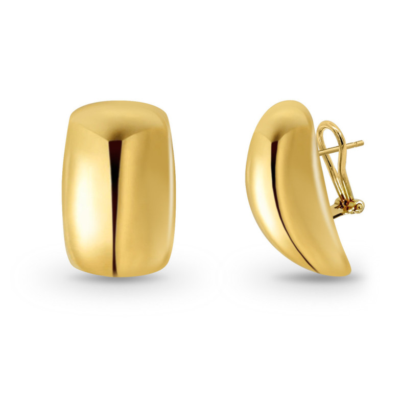 Pendientes Oro cuadrado Nochentera 23mm - shorts