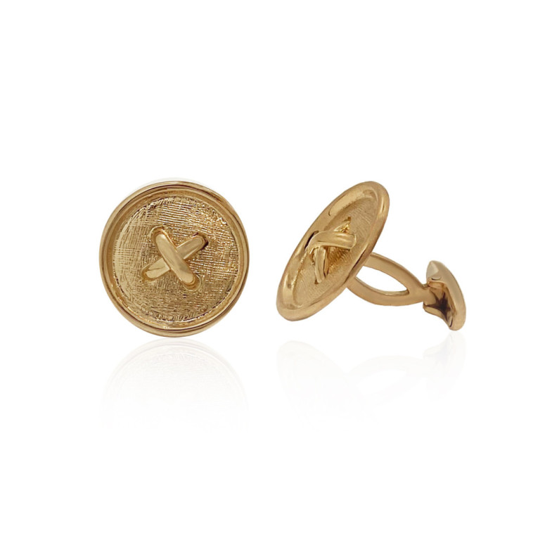 Golden Twins Button - Wedding twins