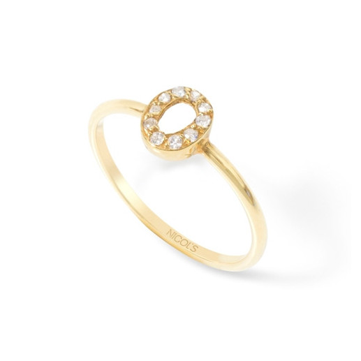 Diamond Ring Aro MINI DETAILS - Rings other precious stones