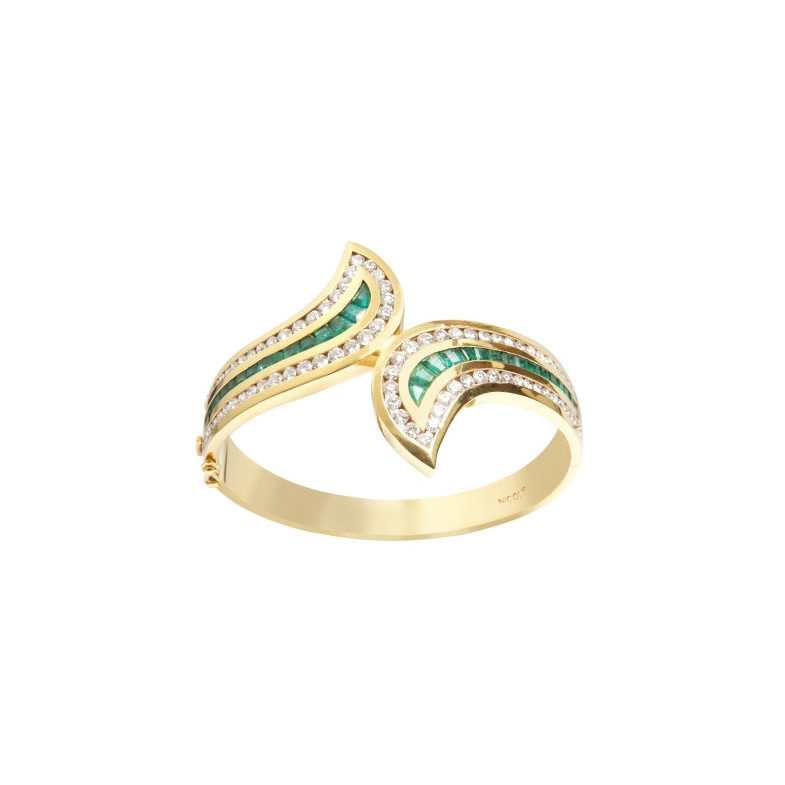 Bracciale antico Decó Paloma - Alti gioielli