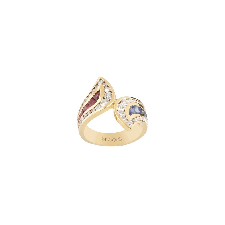 Antique Deco ring Paloma - Ruby Rings